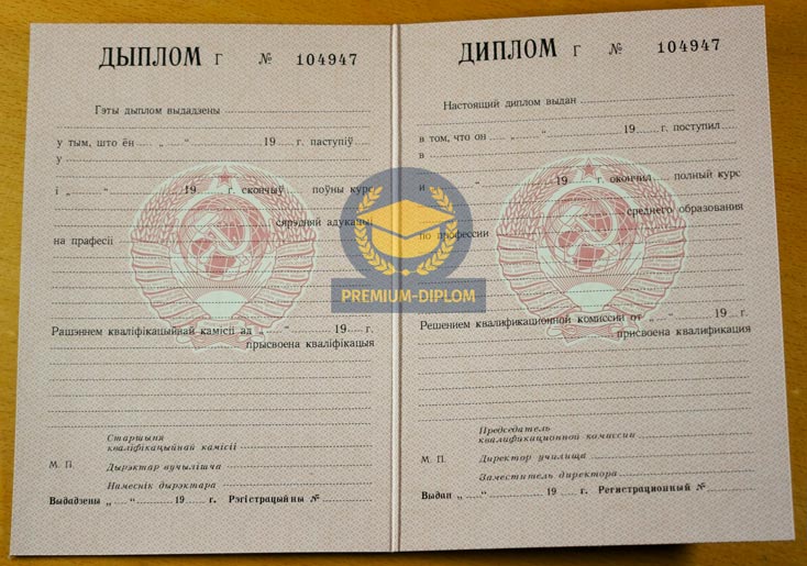 Начальное проф. образование (Беларусь) - фото